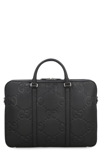 jumbo GGLeather briefcase